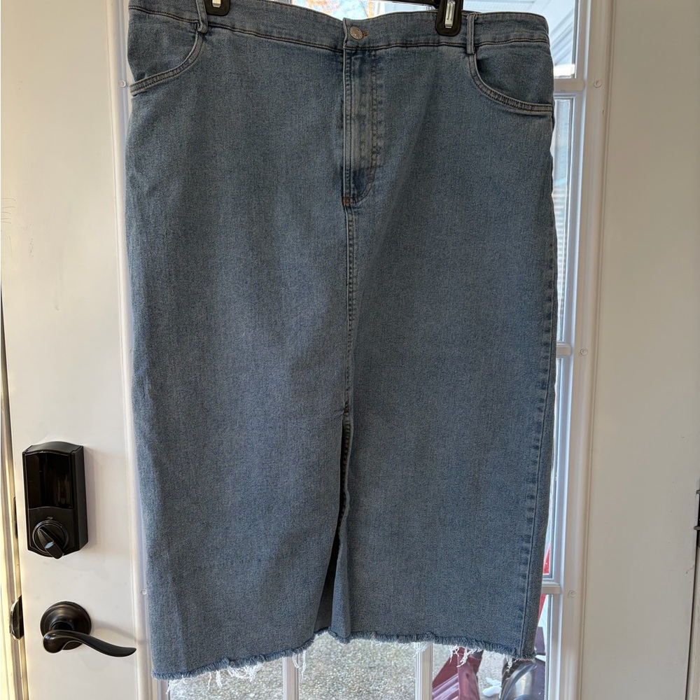 ARULA Blue Denim Skirt